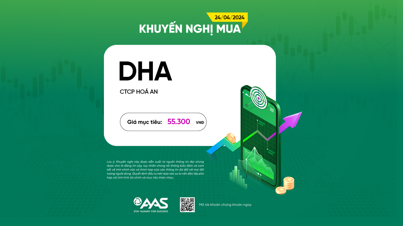 KHUYẾN NGHỊ DHA: Hiệu suất cổ tức hấp dẫn