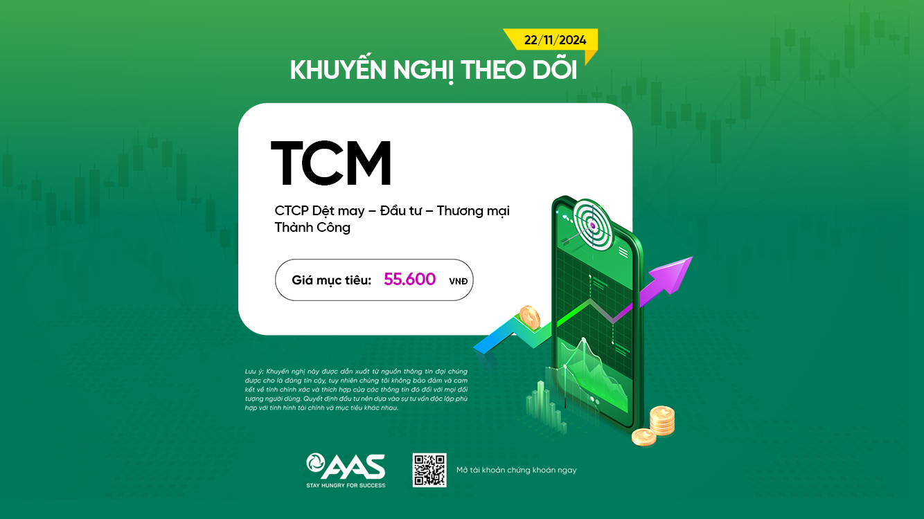 KHUYẾN NGHỊ TCM – HƯỞNG LỢI TỪ CÂU CHUYỆN VĨ MÔ